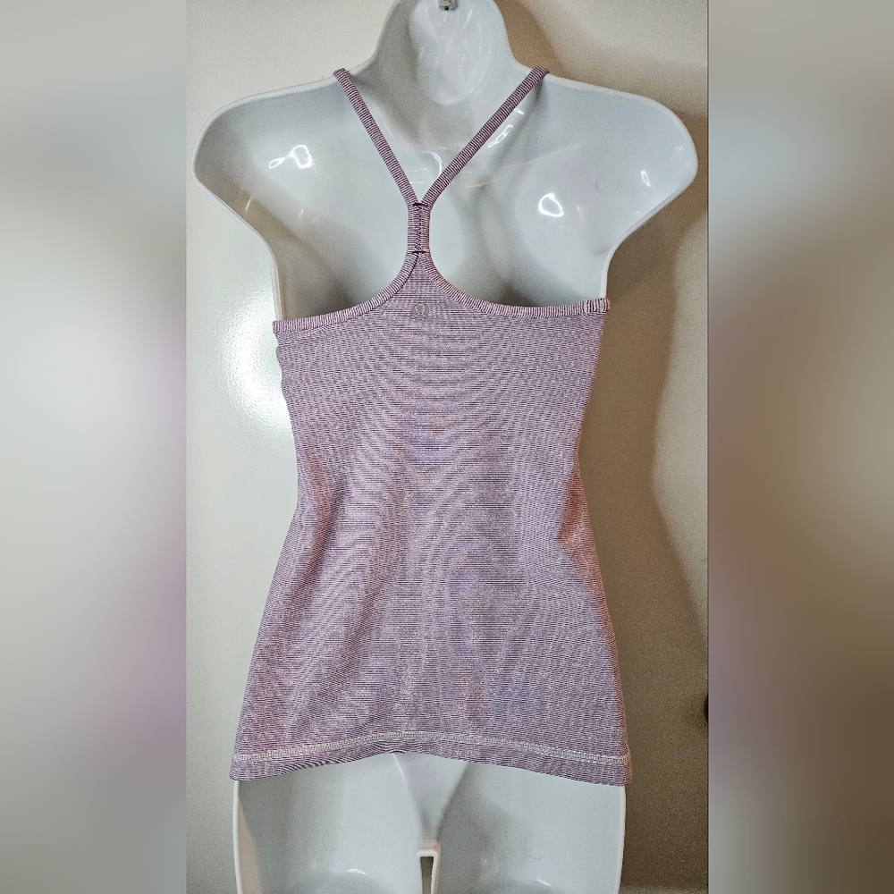 Lululemon Athletica Lavender Spaghetti Strap Women's Top - Picture 2 of 6
